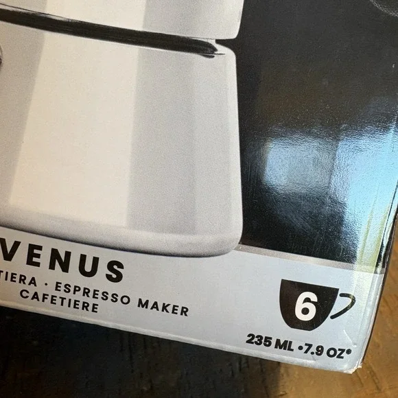 Bialetti Venus Coffee Espresso Maker 6 Cups Induction Stainless 00007255 - Picture 12 of 16